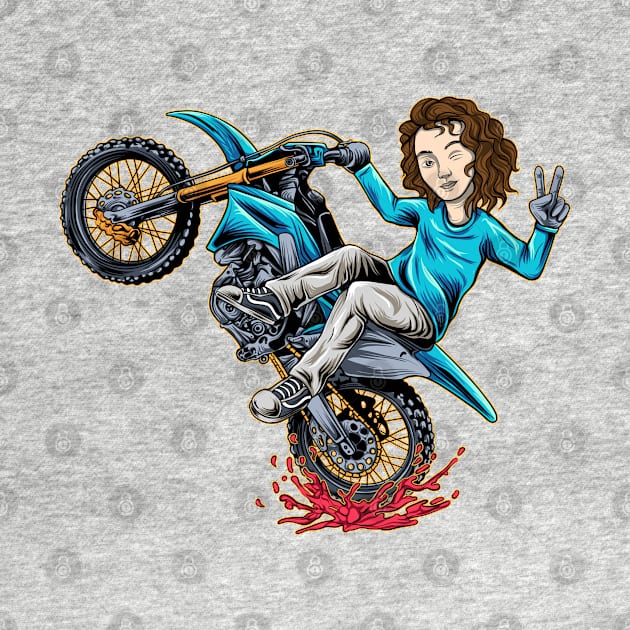 Peace Rider Motocross by yudabento